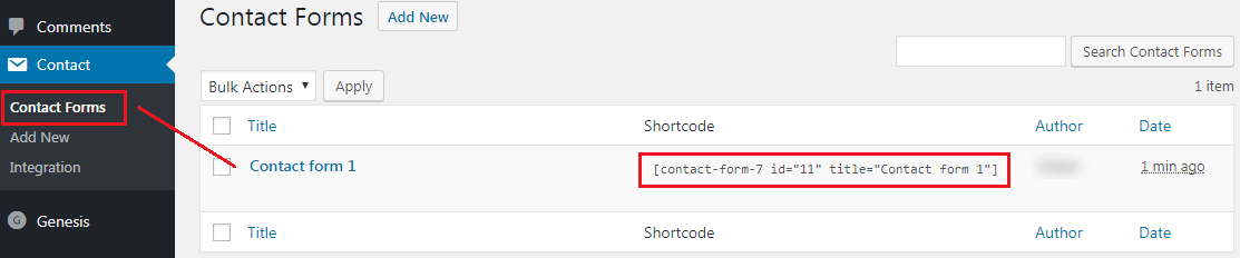 How to Add a Contact form to WordPress - Contact Forms