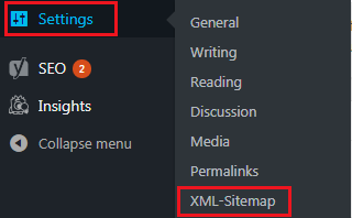 How to Create Sitemaps for WordPress Website - XML-Sitemap Option