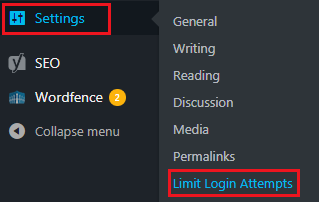 How to Limit WordPress Login Attempts - Limit Login Attempts Option