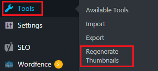 How to Regenerate Custom Thumbnail Image Size - Regenerate Thumbnail Menu