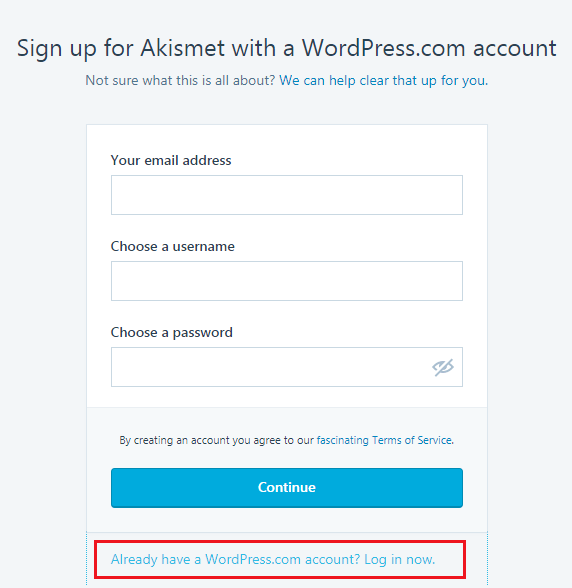 How to STOP Spam Submission on Your Blog - Create Akismet Account