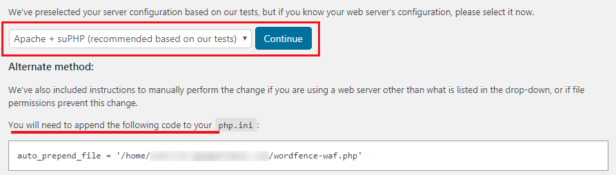 How to Secure Your WordPress Website - Setting Up Wordfence Extended Frrewall Protection