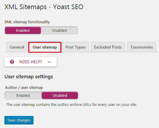 How to do WordPress SEO technically (OnPage Guide) User Sitemaps