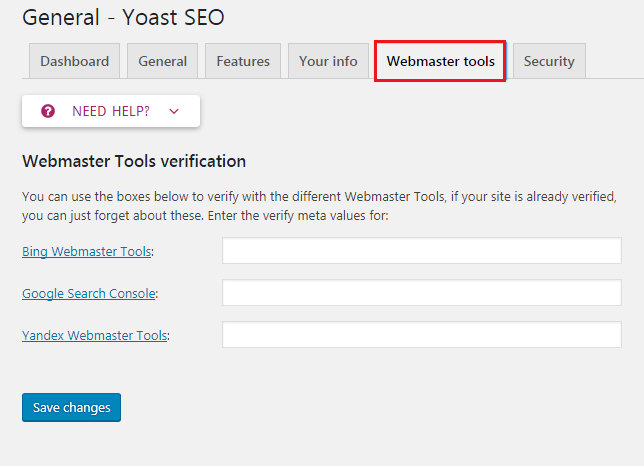 How to do WordPress SEO technically (OnPage Guide) Webmaster Tools