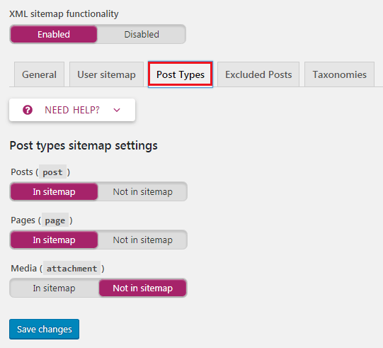 How to do WordPress SEO technically (OnPage Guide) XML Sitemaps Post Types