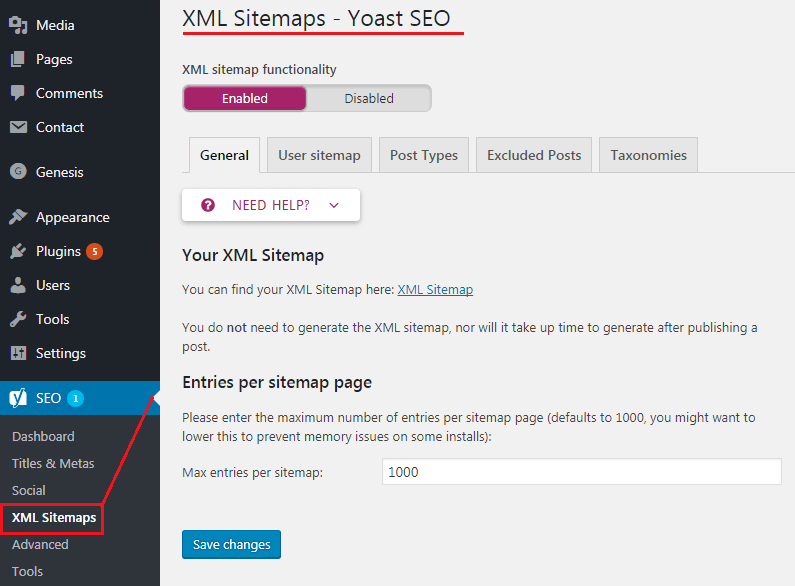 How to do WordPress SEO technically (OnPage Guide) XML Sitemaps