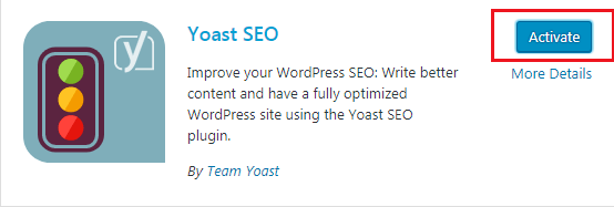 How to do WordPress SEO technically (OnPage Guide) Yoast Activation