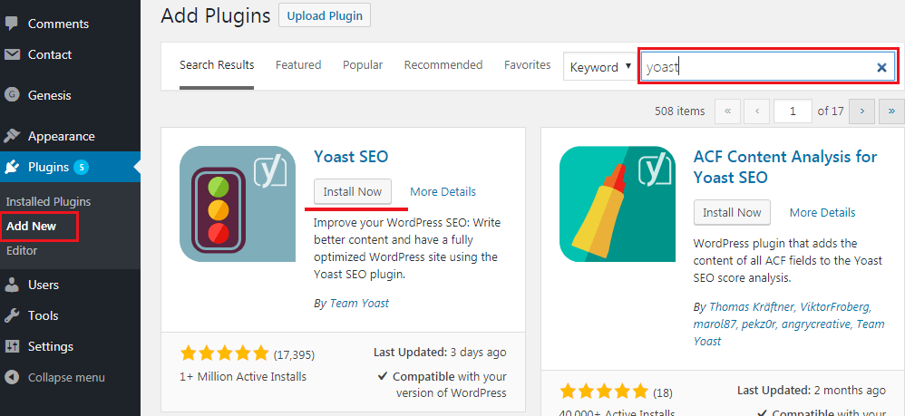 How to do WordPress SEO technically (OnPage Guide) Yoast SEO Plugin Instalation