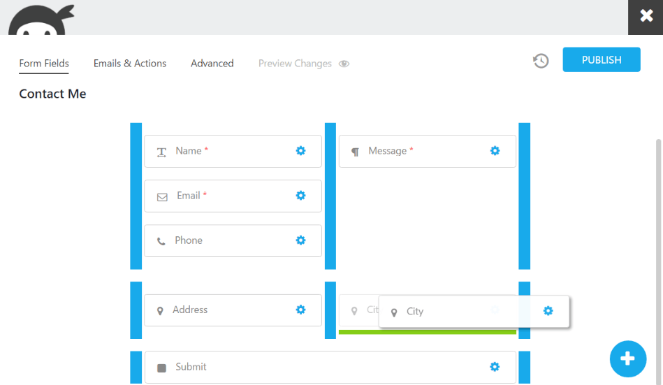 Ninja Form Layout and Style Builder