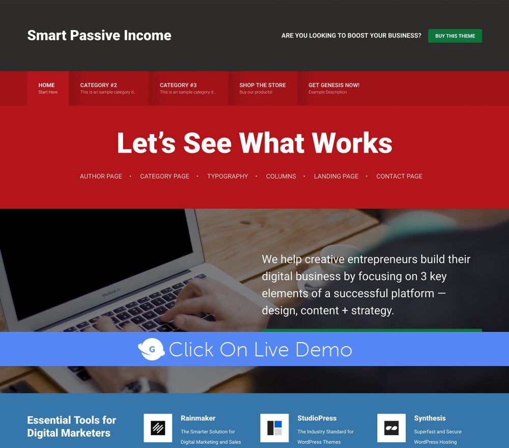 Smart Passive Income Pro Theme Review