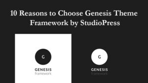 10 Reasons to Choose Genesis Theme Framework by StudioPress