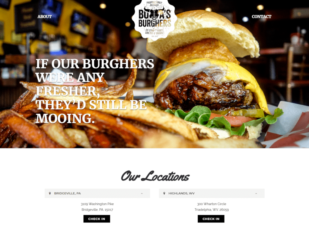 Bubbas Gourmet Burghers Bubbas Gourmet Burghers