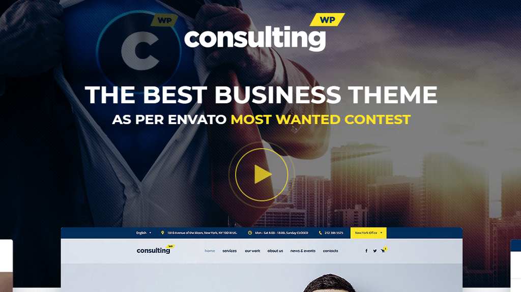 Consulting – Business, Finance Corporate WordPress Theme
