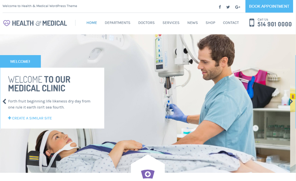 Medical WordPress Theme