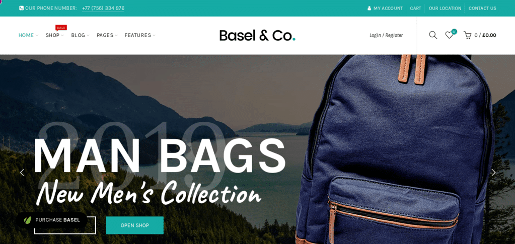 Basel – Responsive WordPress theme