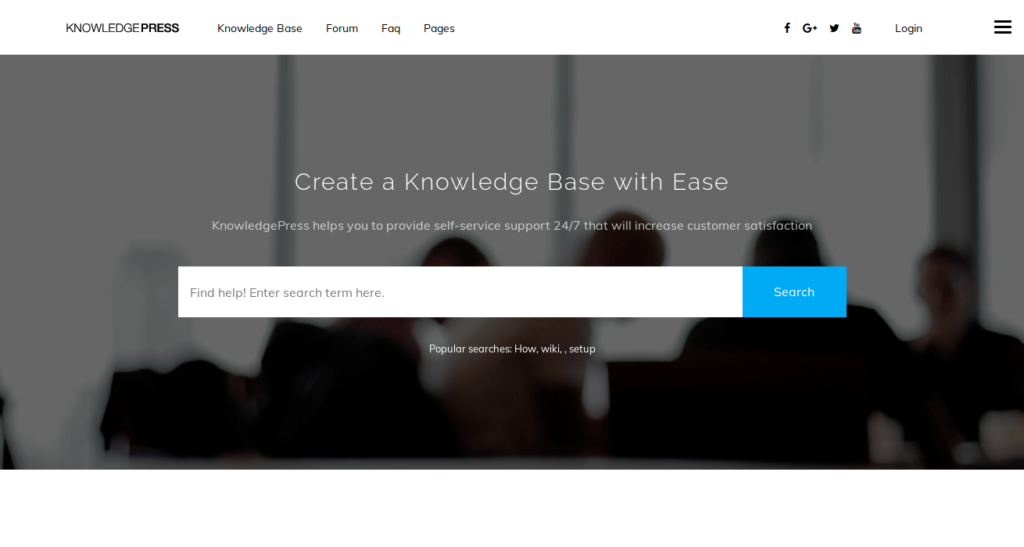 Knowledge Base - Bootstrap WP Theme for Helpdesk, Wiki, FAQ