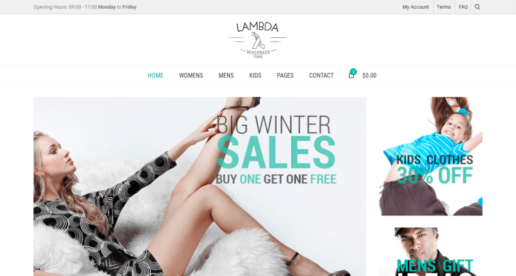 Lambda - Responsive Bootstrap Theme