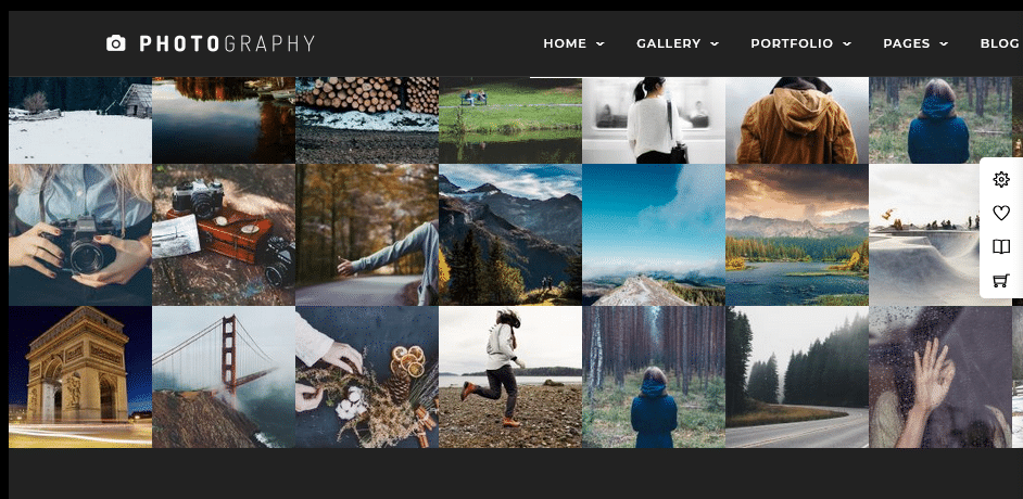 Photography WordPress Theme