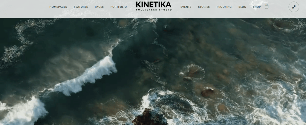  Kinetika - Photography Theme for WordPress 