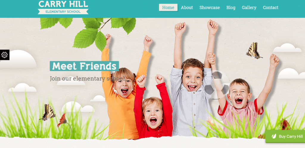 Carry Hill School - Education WordPress Theme