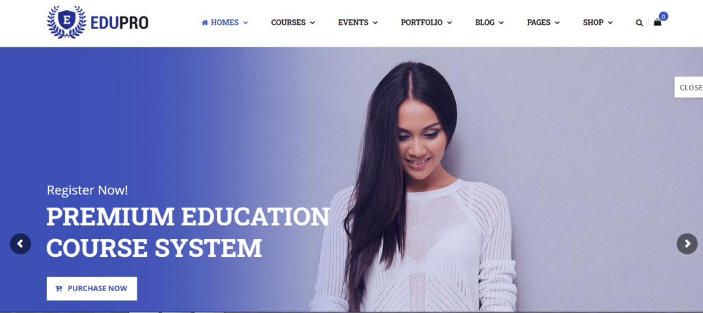 EduPro - Professional WordPress Education Theme