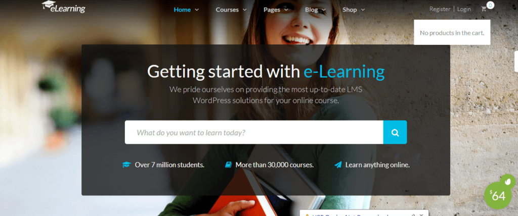 Epsilon - eLearning LMS WordPress Theme