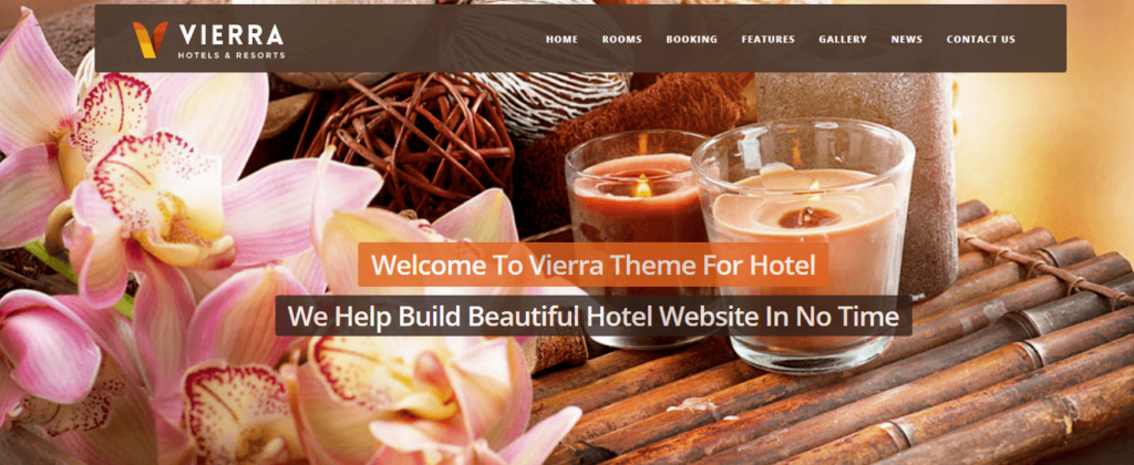Vierra - Hotel, Resort, Inn & Booking WordPress Theme