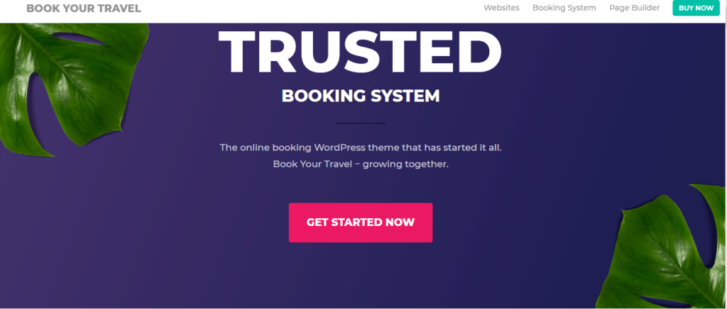 Book Your Travel - Best WordPress Booking Theme