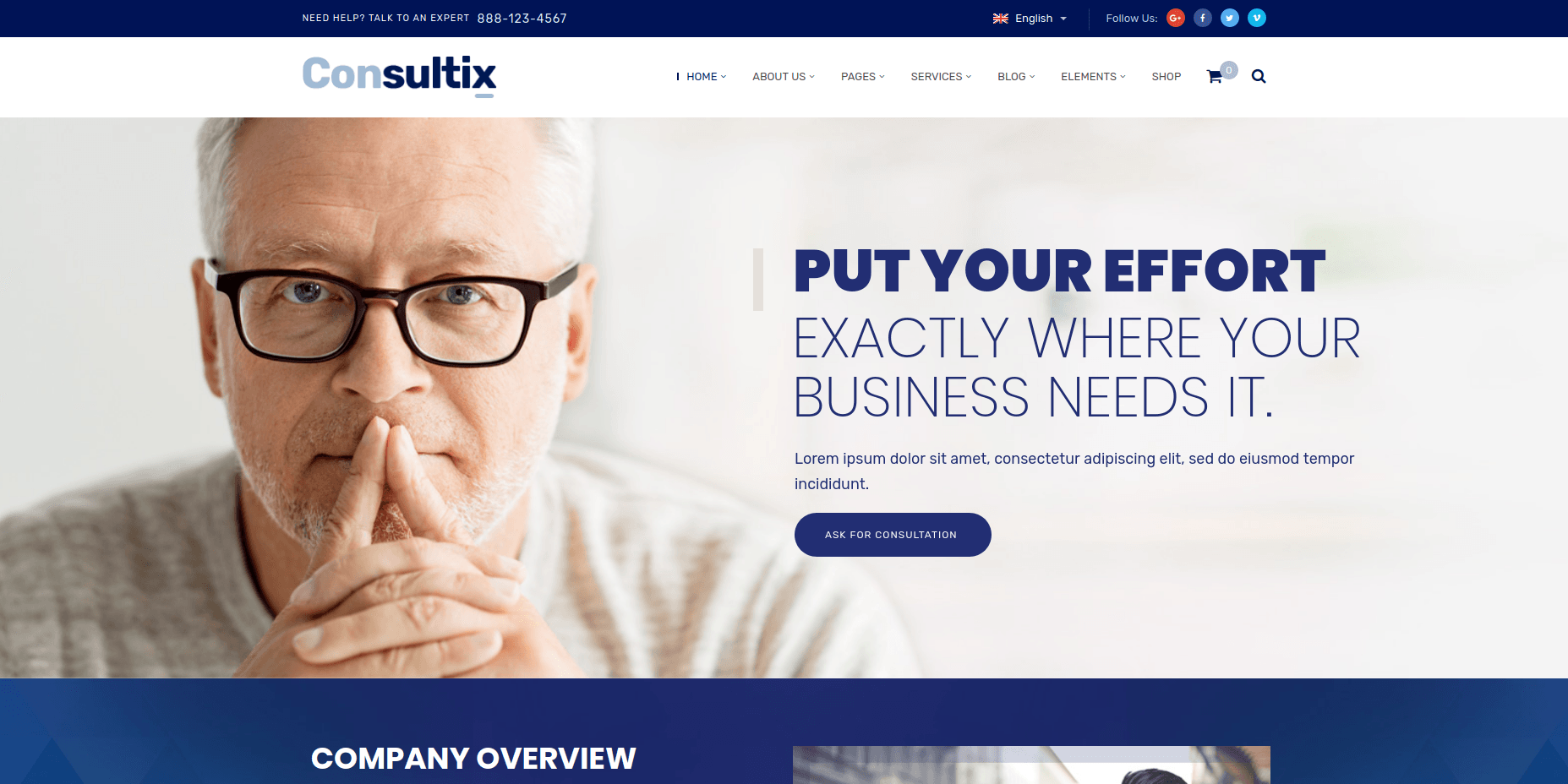 Consultix - WordPress Business Themes