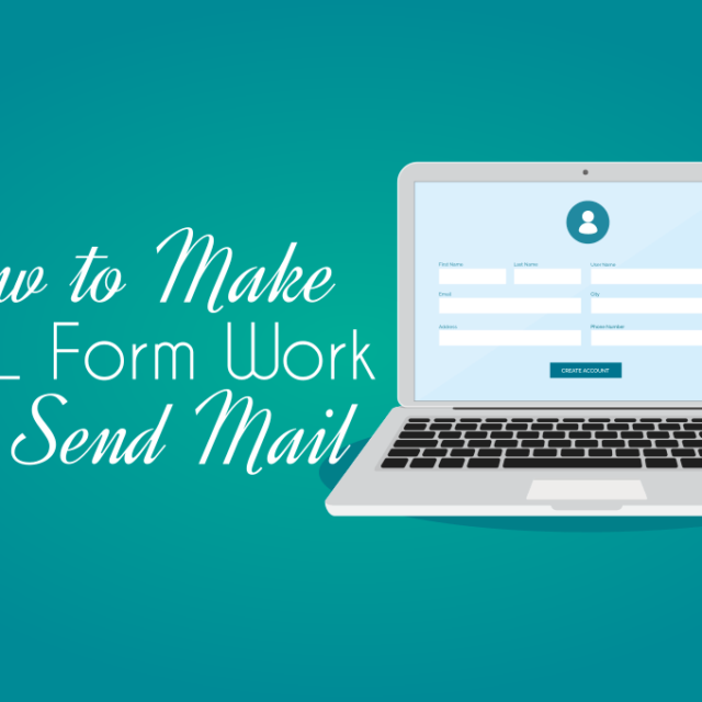 Make HTML Form Work and Send Mail