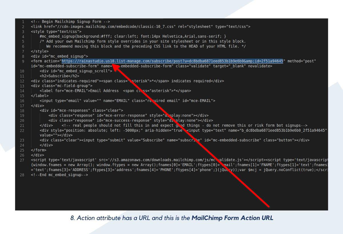 where-to-locate-mailchimp-form-action-url