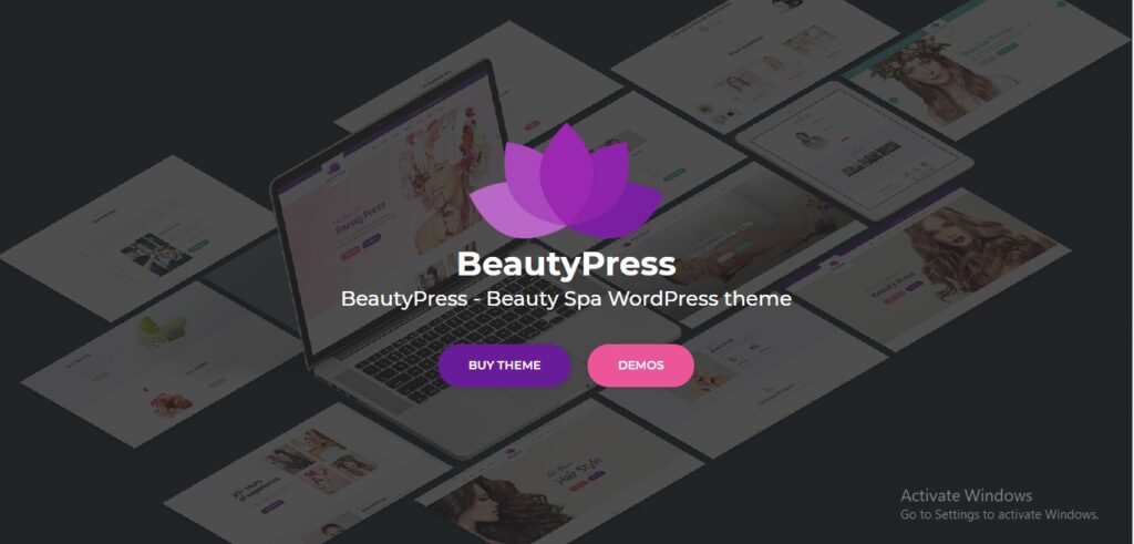 Beauty Salon Spa WordPress Theme