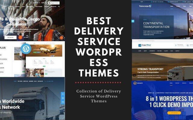 Best Delivery Service WordPress Themes