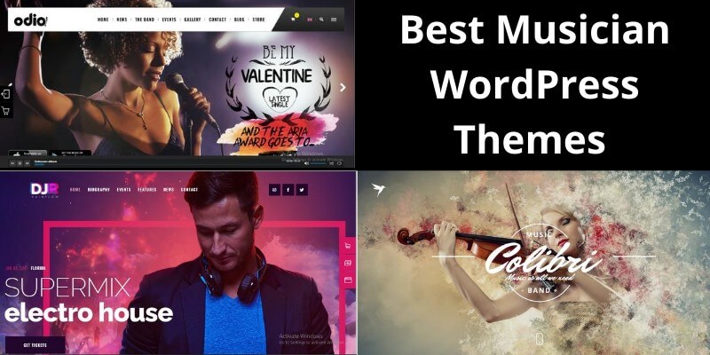 Best Musician WordPress Themes