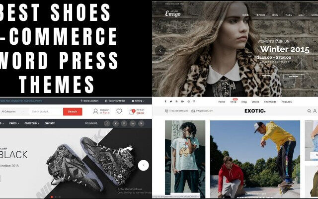 Best Shoes eCommerce WordPress Themes