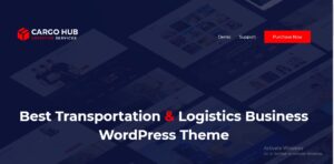 Cargo HUB - Transportation and Logistics WordPress Theme