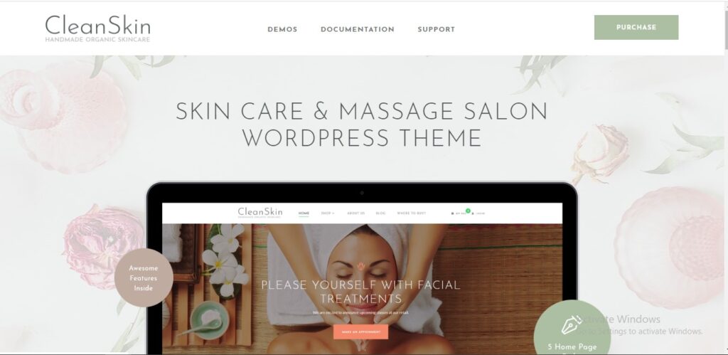 Clean Skin - Handmade Organic Soap & Natural Cosmetics Shop WordPress Theme