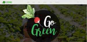 GoGreen- Organic Food, Farm, Market Business WordPress Theme