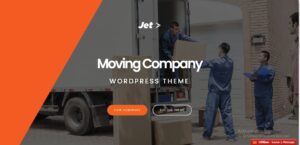 Jet - Home Moving Services WordPress Theme