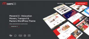 MoversCO - Movers & Packers WordPress Theme