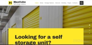 Max Cube | Moving & Self-Storage Relocation Business WordPress Theme