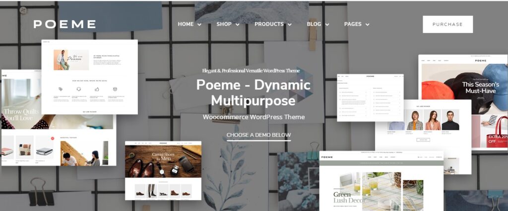 Poeme - Multipurpose WooCommerce WordPress Theme