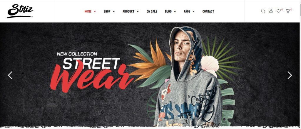 Striz - Fashion Ecommerce WordPress Theme