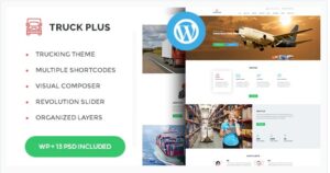 Truck Plus - Transportation and Logistics Service WordPress Theme