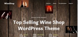 WineShop - Food & Wine Online Delivery Store WordPress Theme