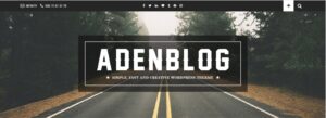 Aden - A WordPress Blog Theme