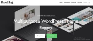 Buzz - Lifestyle Blog & Magazine WordPress Theme