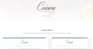 cuisine theme