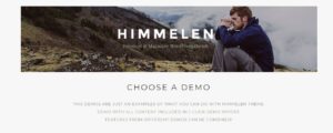 Himmelen - Personal Minimal WordPress Blog Theme