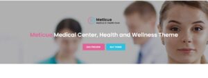 Meticue: Medical and Health Center WordPress Theme